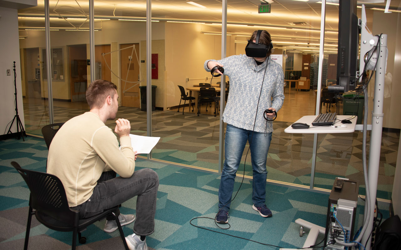 MSU Main Library - Digital Scholarship Lab Virtual Reality Room
